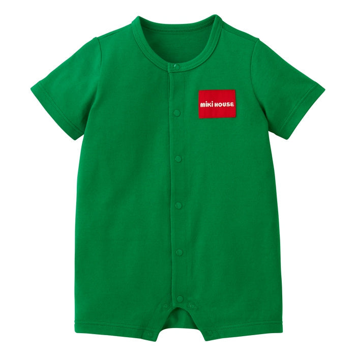 Mikihouse - 50%OFF Chest Logo Shortall Baby Boys Girls - 70cm