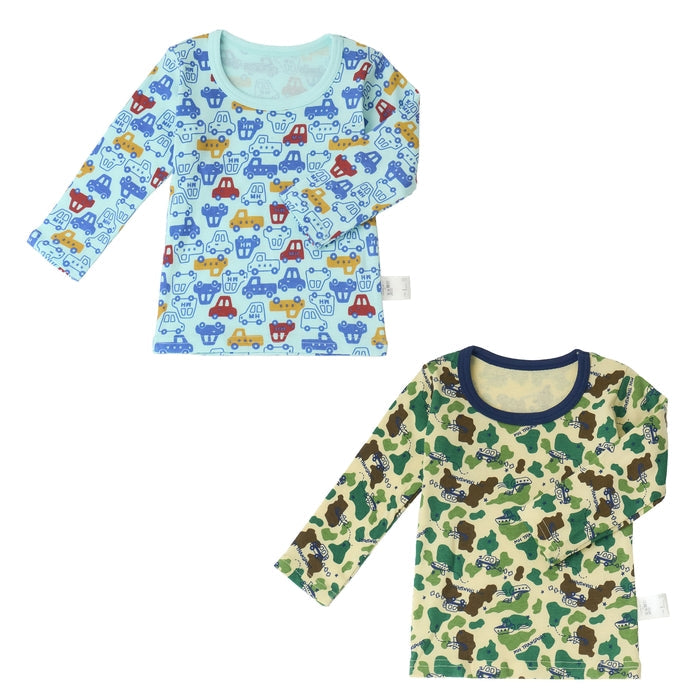 Mikihouse - 50%OFF Long-Sleeved T-Shirt 2 ( ) Kids Baby Boys - 90-100cm