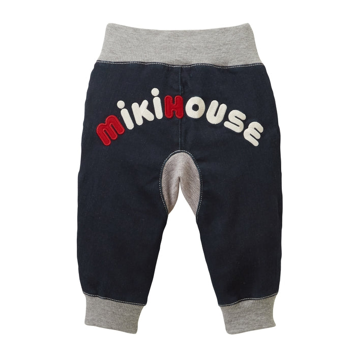 Mikihouse - Back Logo Pants Boys Made in Japan Kids Baby - 110cm