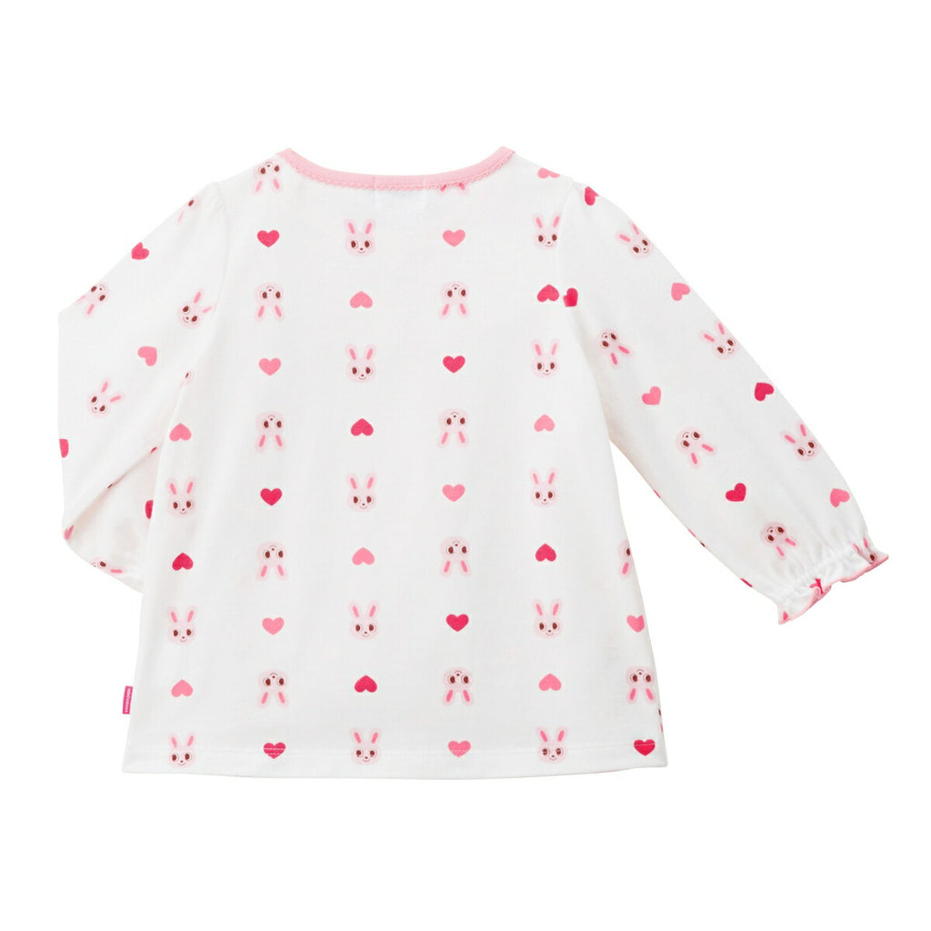 MIKI HOUSE Bunny Made in Japan Long-Sleeve T-shirt no-3288