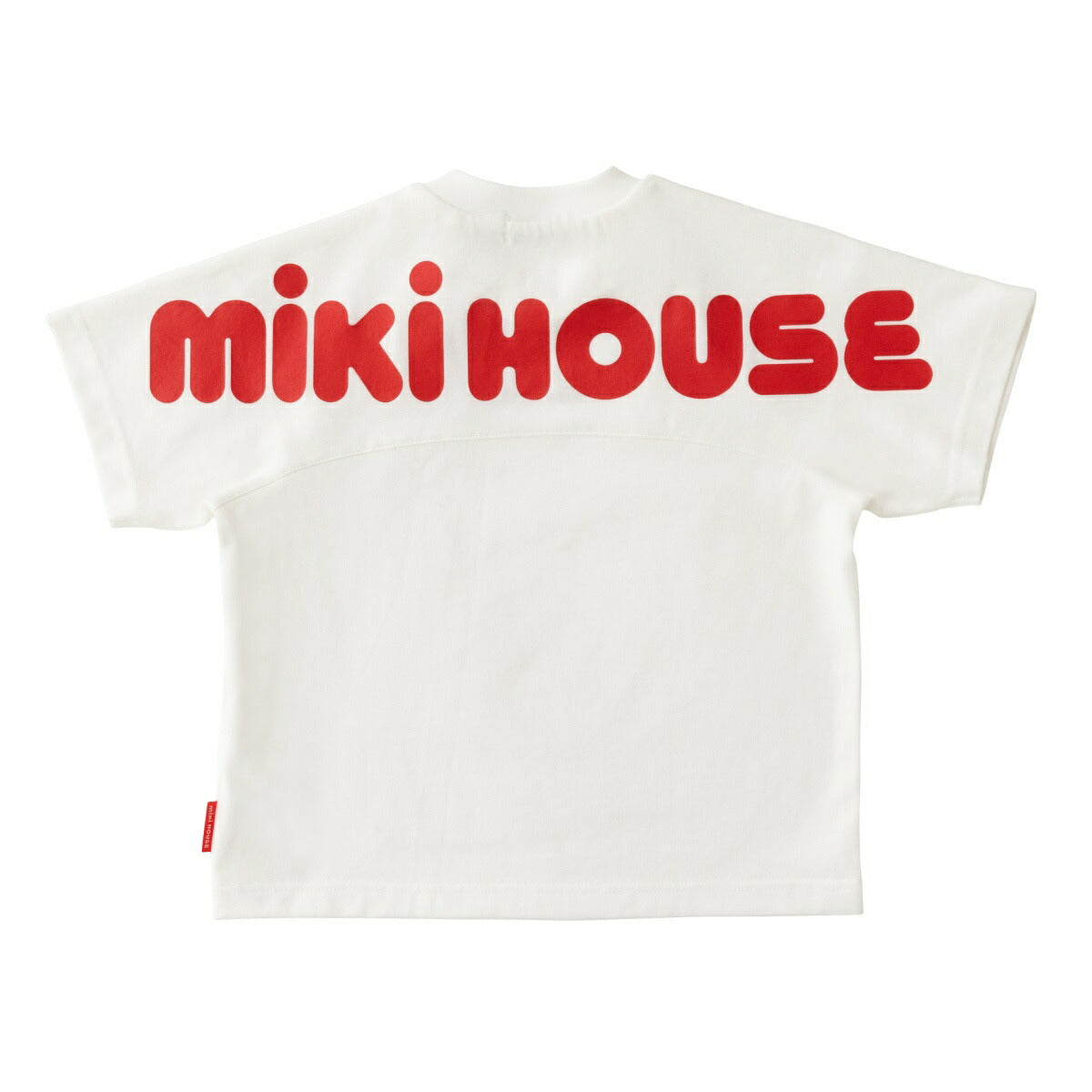 MIKI HOUSE Back Logo Made in Japan Short-Sleeve T-shirt no-3234