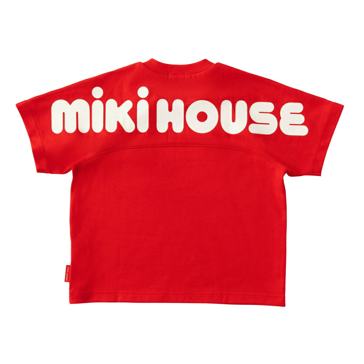 MIKI HOUSE Back Logo Made in Japan Short-Sleeve T-shirt no-3234