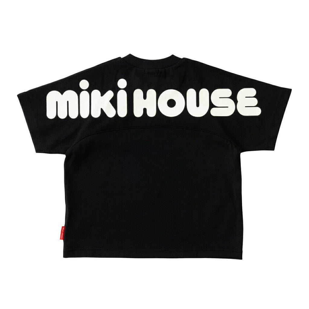MIKI HOUSE Back Logo Made in Japan Short-Sleeve T-shirt no-3234