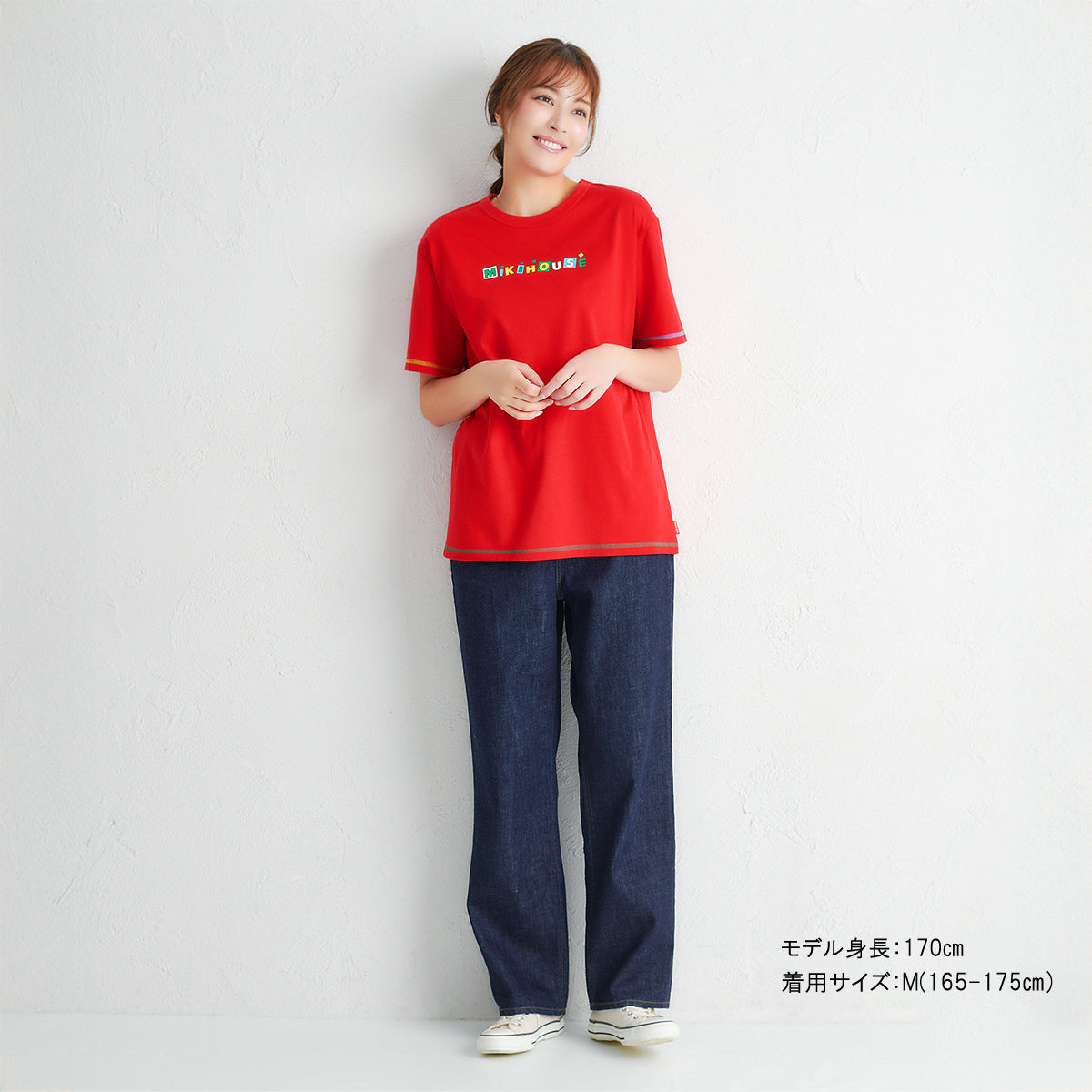 Mikihouse - Short-sleeve T-shirt (Adult) - S-L (155-185cm)