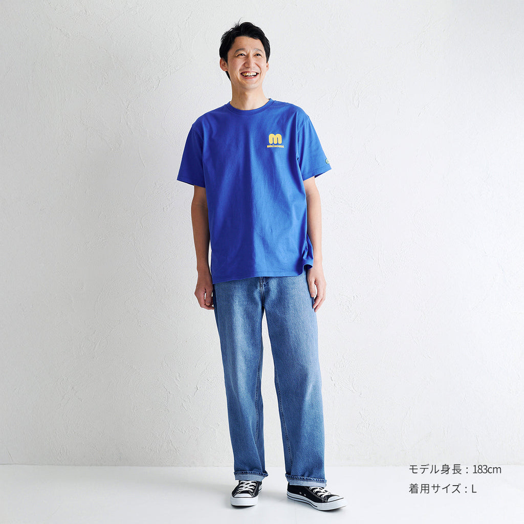 Mikihouse - Short-sleeve T-shirt (Adult) - S-L (155-185cm)