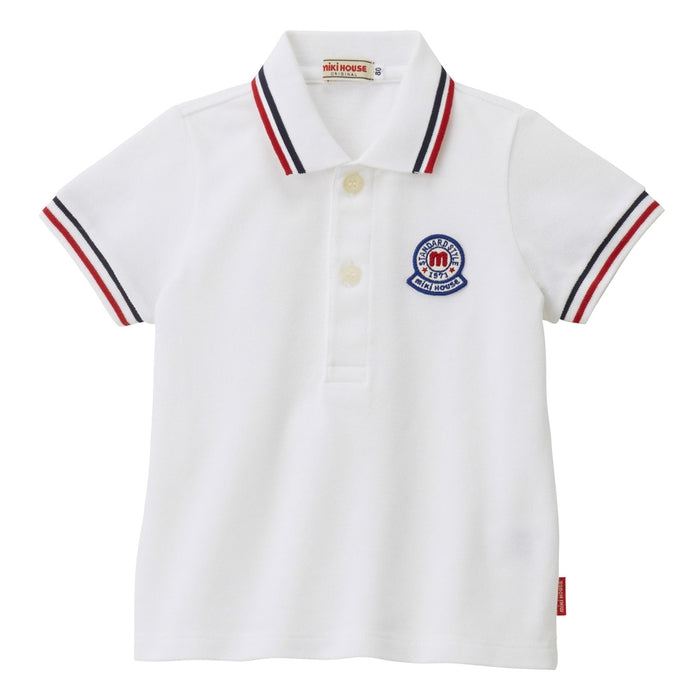 Mikihouse - Short-sleeve Polo Shirt - 80cm