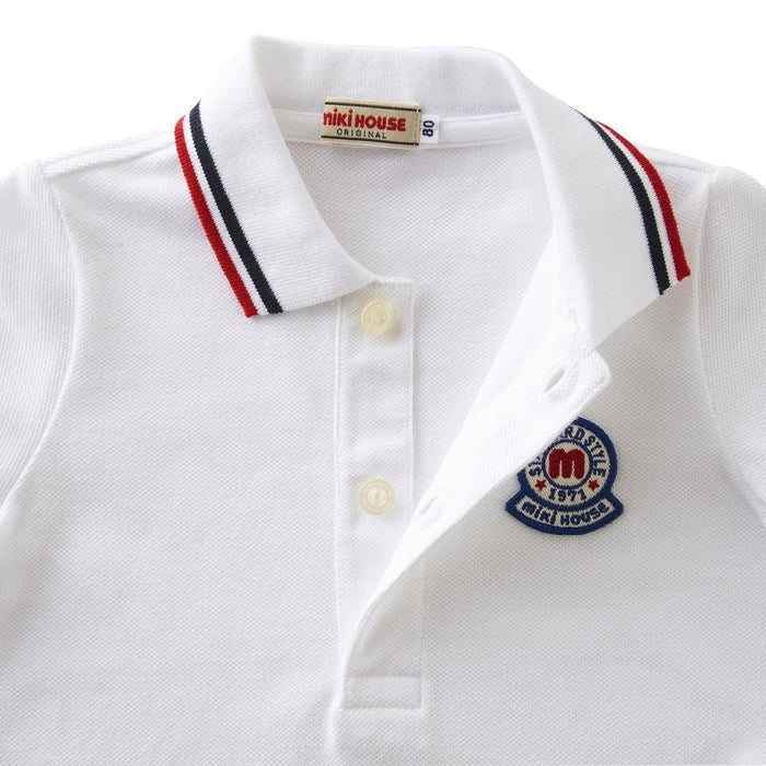 Mikihouse - Short-sleeve Polo Shirt - 80cm