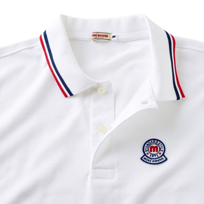 Mikihouse - Short-sleeve Polo Shirt (Adult) - S-M (155-175cm)