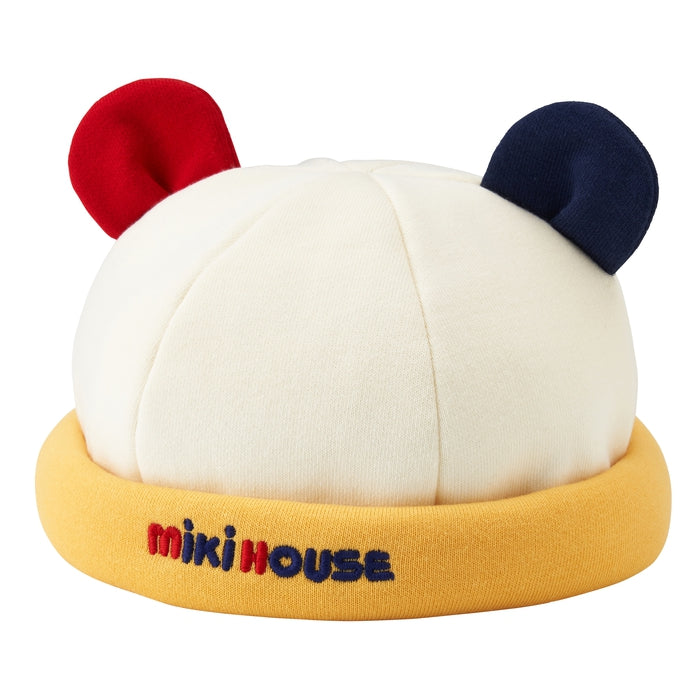 Mikihouse - Roll Cap with Ears - S-M (44-52cm)