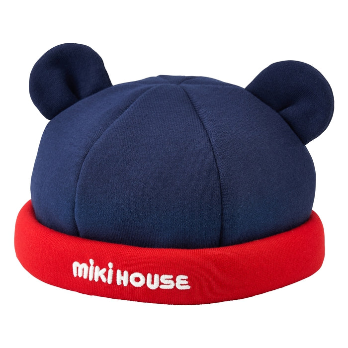 Mikihouse - Roll Cap with Ears - S-M (44-52cm)