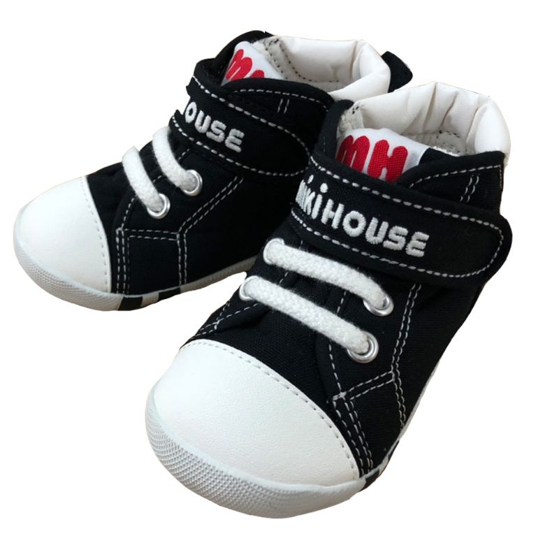 MK-NB047- Mikihouse Black Shoes