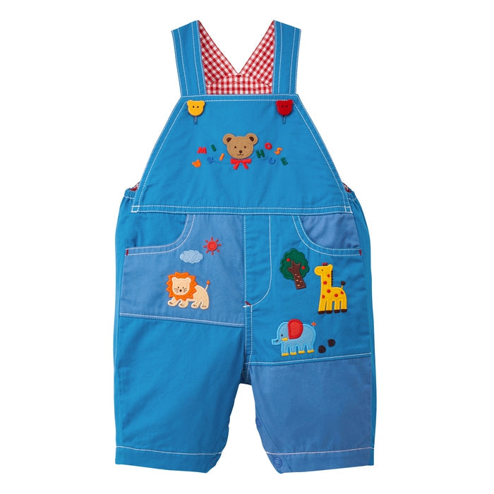 Mikihouse - 6/10 Length Overalls - M (80-90cm)