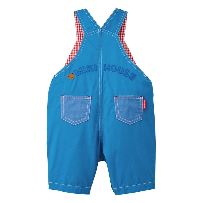 Mikihouse - 6/10 Length Overalls - M (80-90cm)