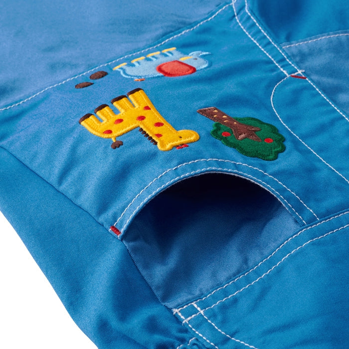 Mikihouse - 6/10 Length Overalls - M (80-90cm)