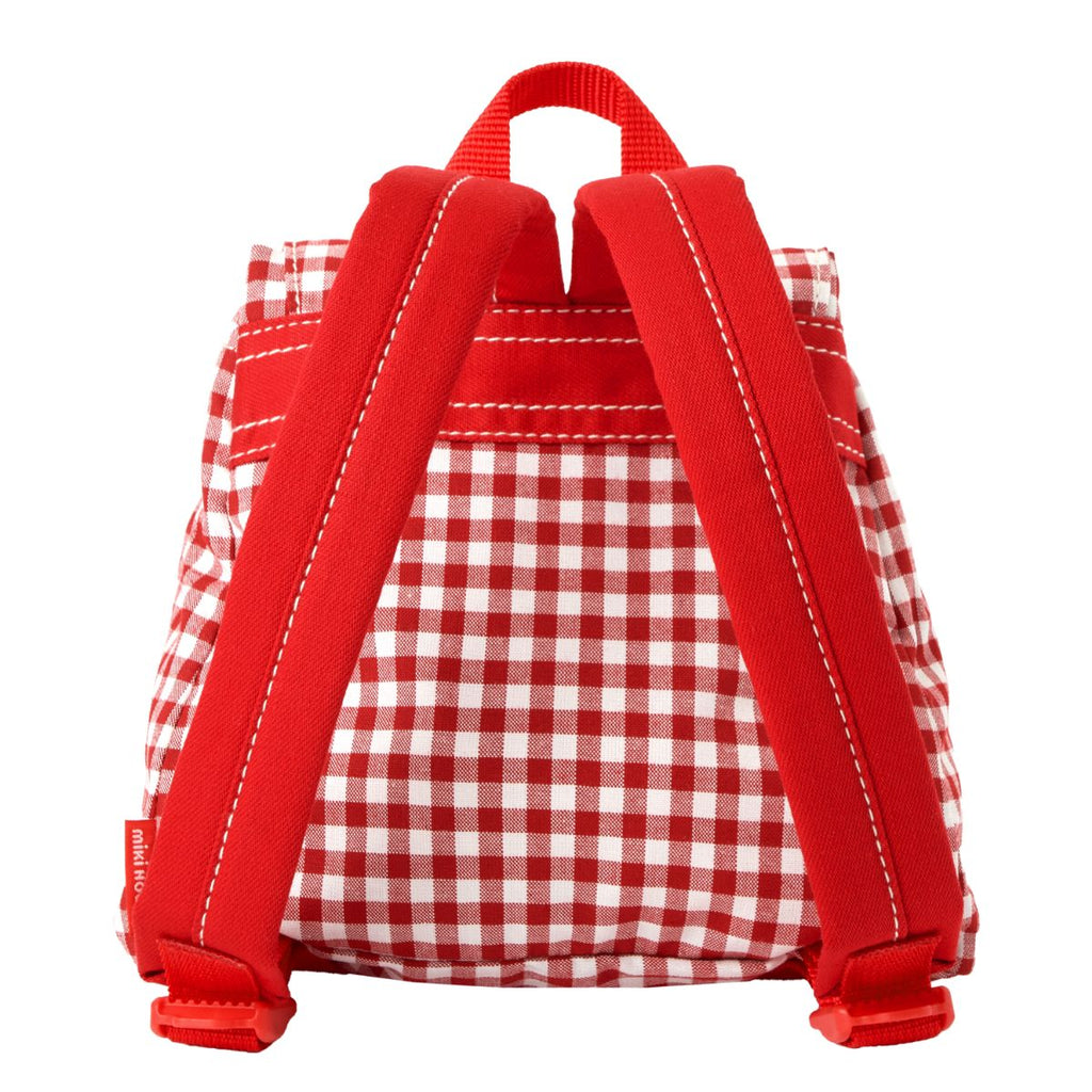 MIKI HOUSE Check Made in Japan Backpack no-3492