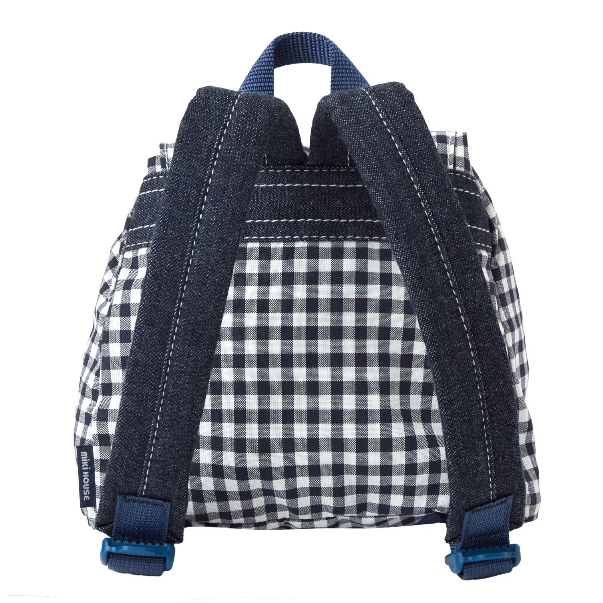 MIKI HOUSE Check Made in Japan Backpack no-3492