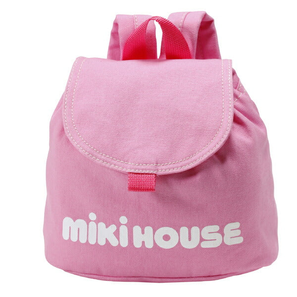 MIKI HOUSE Logo Made in Japan Backpack no-3025