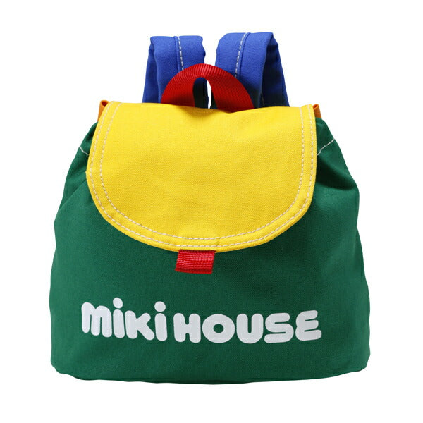 MIKI HOUSE Logo Made in Japan Backpack no-3025