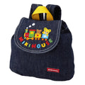 Mikihouse - Pucci and Train Denim Backpack Boys Made in Japan Kids - One Size