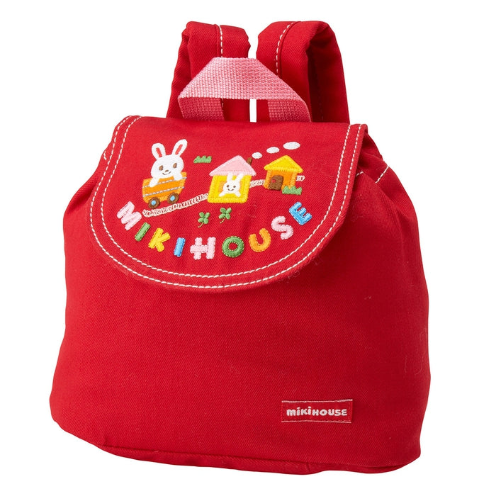Mikihouse - Usako Embroidery Denim Backpack Girls Made in Japan Kids - One Size