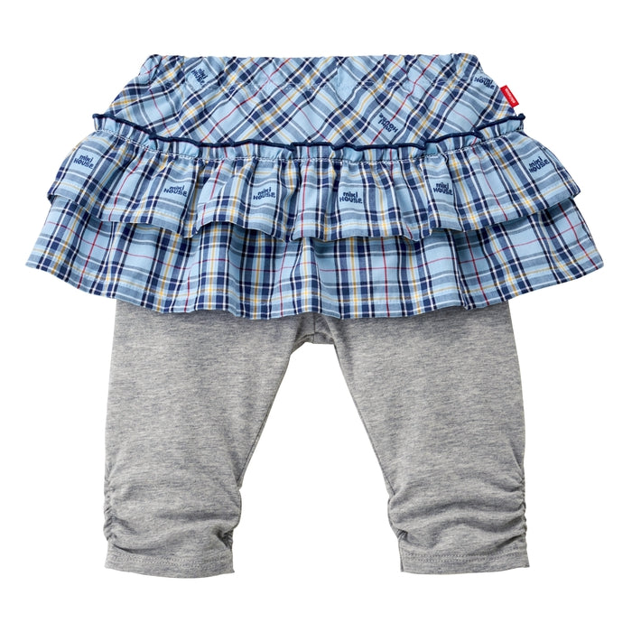 Mikihouse - 7/10 Length Pants with Skirt - 80-90cm