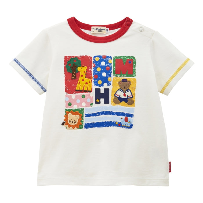 Mikihouse - Short-sleeve T-shirt - 80cm