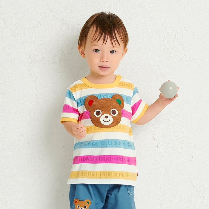 Mikihouse - Short-Sleeved T-Shirt, Puchi & Usako, , Baby, Kids, Boys, Girls, Made in Japan - 90-100cm