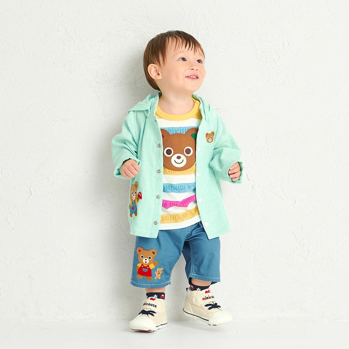 Mikihouse - Short-Sleeved T-Shirt, Puchi & Usako, , Baby, Kids, Boys, Girls, Made in Japan - 90-100cm