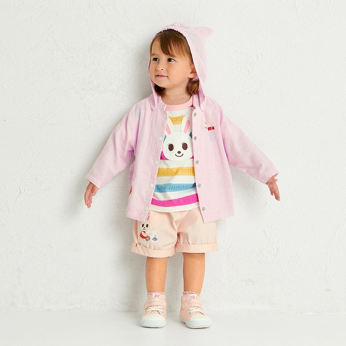 Mikihouse - Short-Sleeved T-Shirt, Puchi & Usako, , Baby, Kids, Boys, Girls, Made in Japan - 100cm