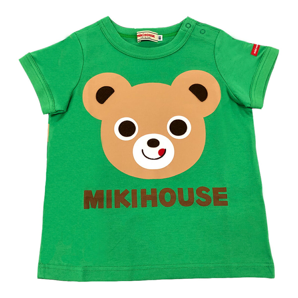MIKI HOUSE Bear Bunny Short-Sleeve T-shirt no-3093-a