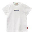 Mikihouse - Logo Print Simple Short-Sleeve T-Shirt Made in Japan Baby Kids Boys Girls - 80-150cm