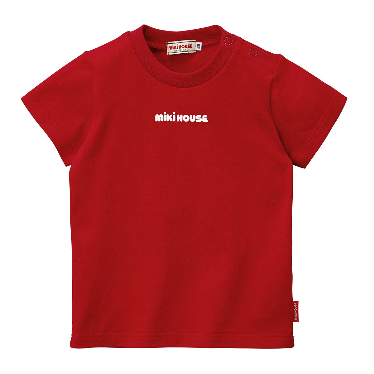 MK-NB008 - Mikihouse Logo Tshirt (Red)