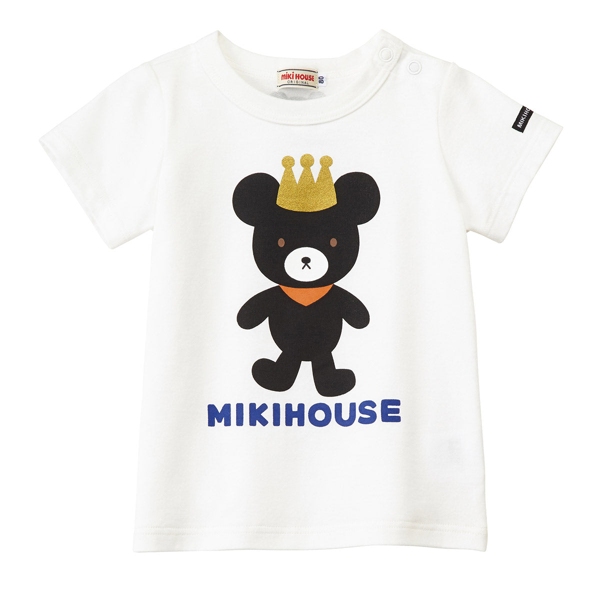 MIKI HOUSE Made in Japan Short-Sleeve T-shirt no-3306