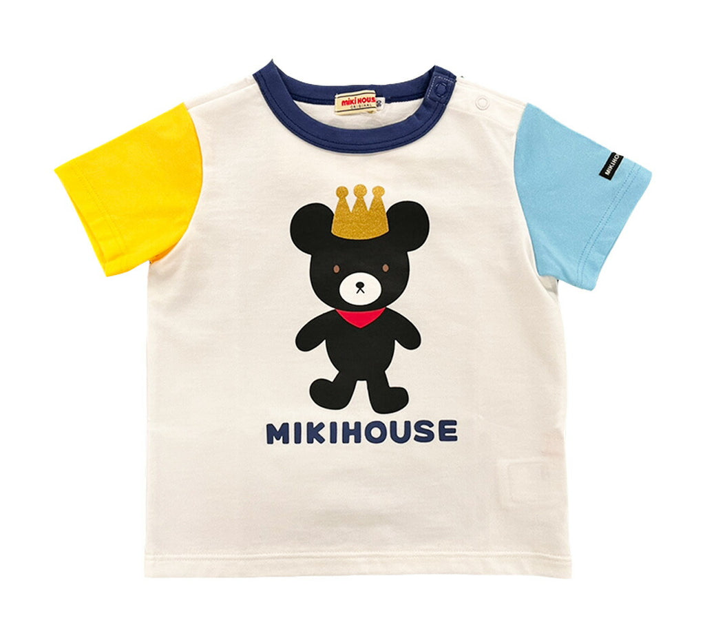 MIKI HOUSE Made in Japan Short-Sleeve T-shirt no-3306