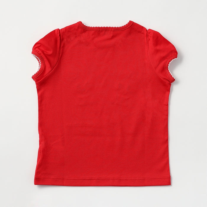 MIKI HOUSE Bunny Made in Japan Short-Sleeve T-shirt no-3251