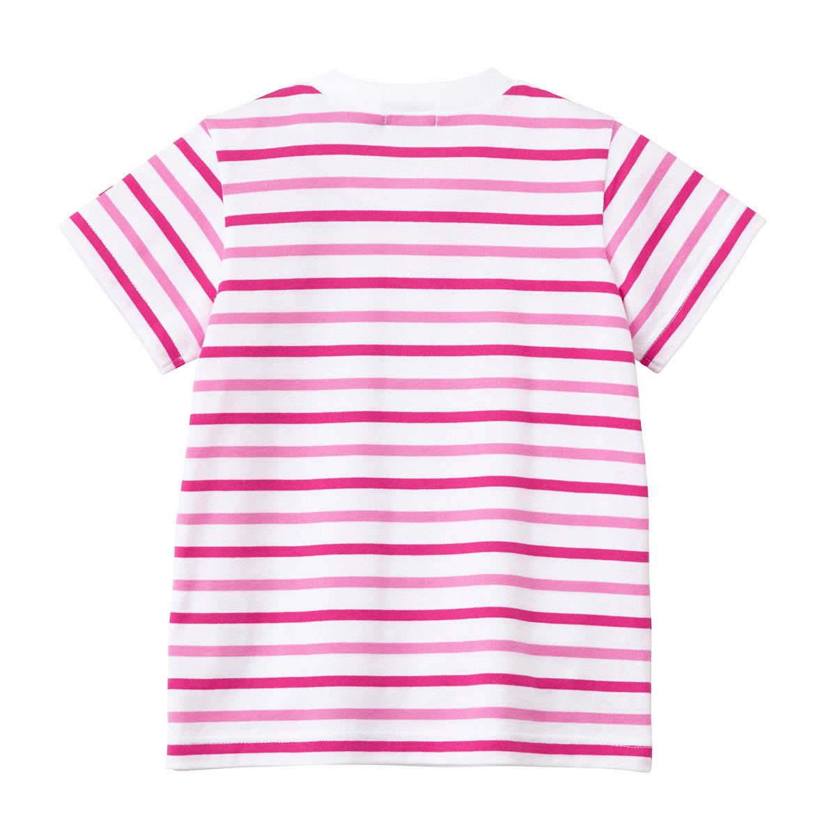 MIKI HOUSE Striped Made in Japan Short-Sleeve T-shirt no-3012