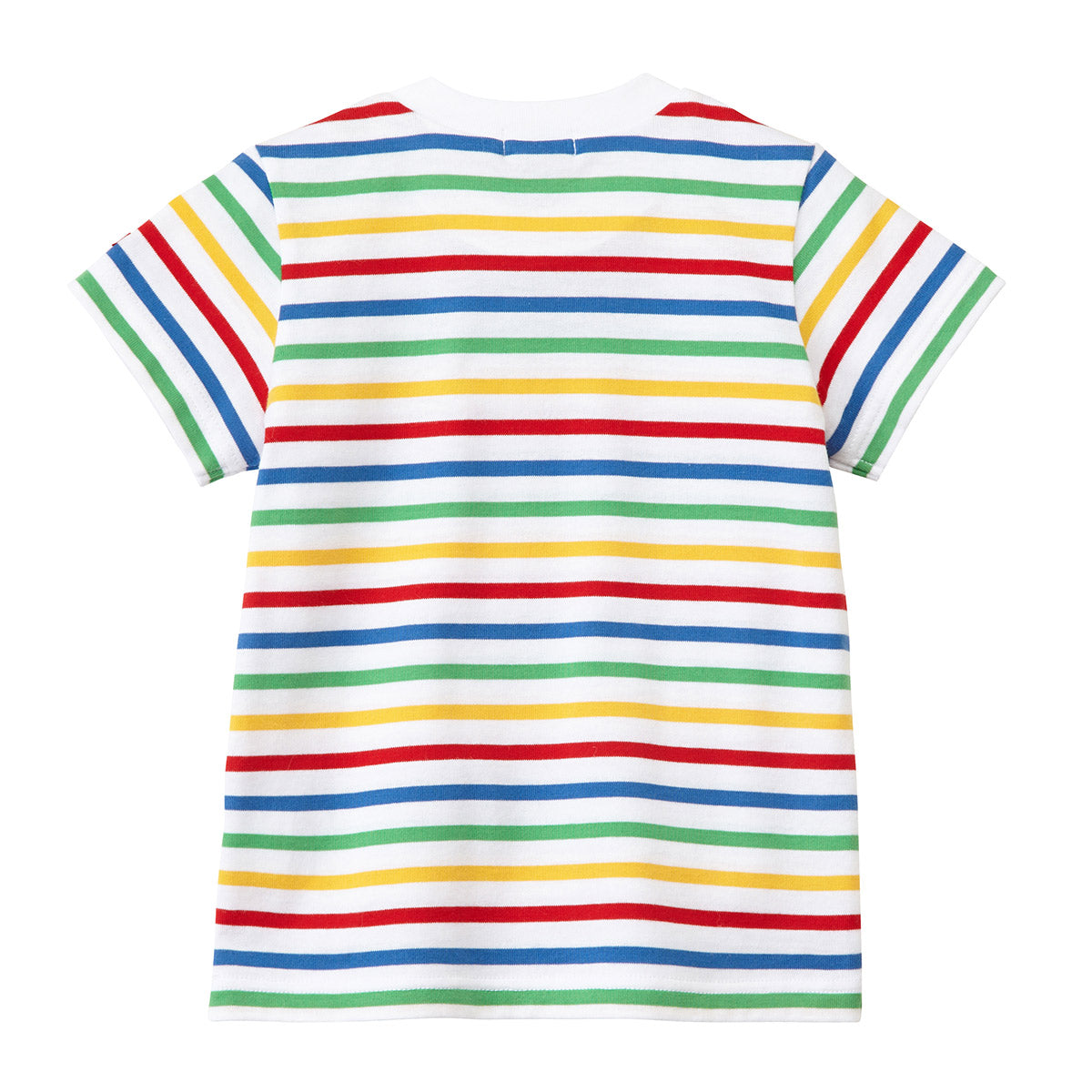 MIKI HOUSE Striped Made in Japan Short-Sleeve T-shirt no-3012