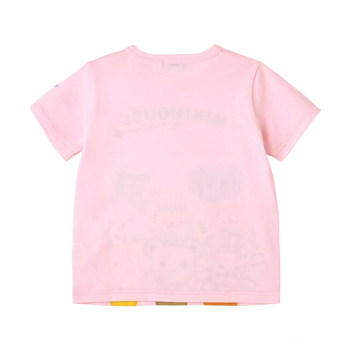 Mikihouse - Pucci and Animal Short-Sleeved T-Shirt, Made in Japan - 90cm-110cm