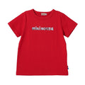 Mikihouse - Glitter Logo Short-Sleeved T-Shirt Made in Japan Boys Girls Kids Baby Junior - 110-130cm