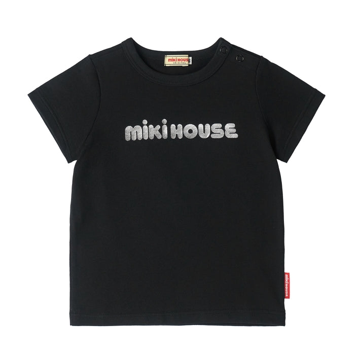 Mikihouse - 40%OFF Logo Short-Sleeved T-Shirt Made in Japan Boys Girls Kids Baby Junior - 130-150cm