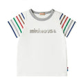 Mikihouse - Glitter Logo Short-Sleeved T-Shirt Made in Japan Boys Girls Kids Baby Junior - 120-130cm