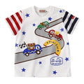 Mikihouse - Short-Sleeved T-Shirt Puchi & Usako Made in Japan Boys Girls - 90-110cm