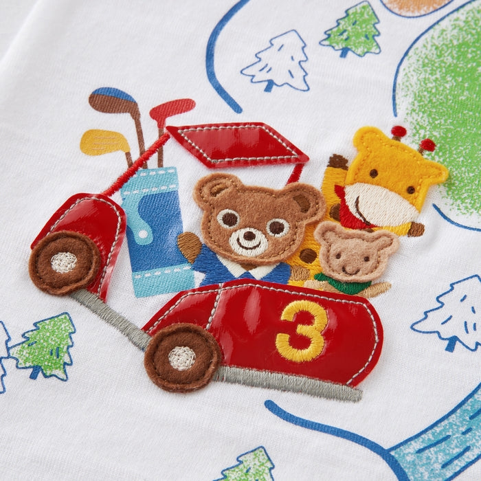 Mikihouse - Pucci Short-Sleeved T-Shirt, Made in Japan - 80cm-130cm