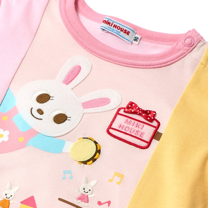 Mikihouse - Pucci and Usako Costume Short-Sleeved T-Shirt, Made in Japan - 90cm-130cm