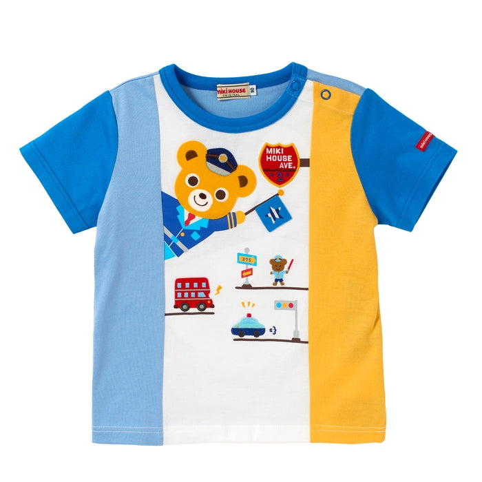 Mikihouse - Pucci and Usako Costume Short-Sleeved T-Shirt, Made in Japan - 90cm-130cm