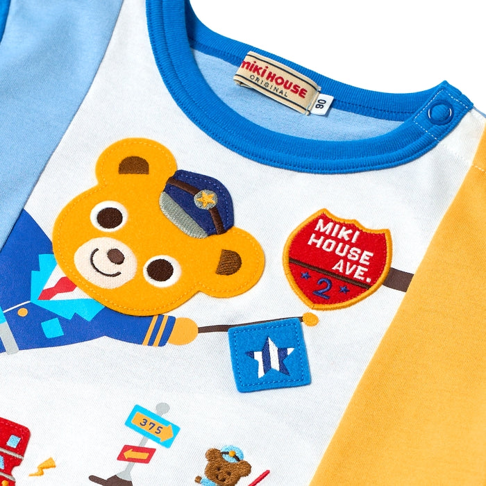 Mikihouse - Pucci and Usako Costume Short-Sleeved T-Shirt, Made in Japan - 90cm-130cm