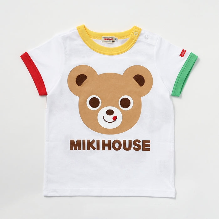 Mikihouse - 40%OFF Pucchi Usako Short-Sleeved T-Shirt Made in Japan Kids Baby Boys Girls - 110-130cm
