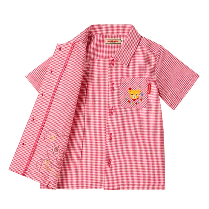 Mikihouse - Short-sleeve Shirt - 100-120cm