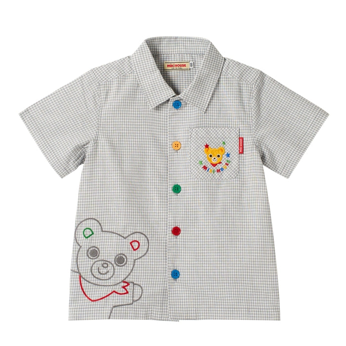 Mikihouse - Short-sleeve Shirt - 110-120cm