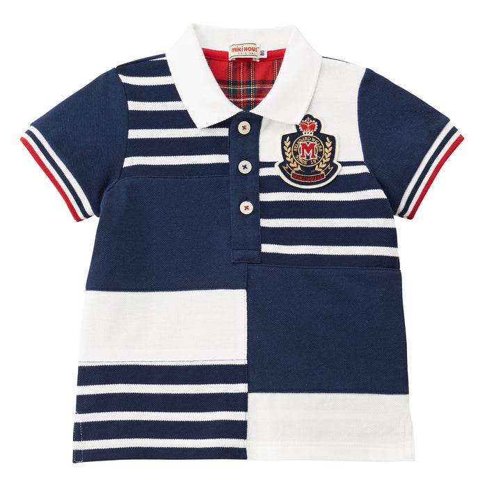 Mikihouse - Short-sleeve Polo Shirt - 80-140cm